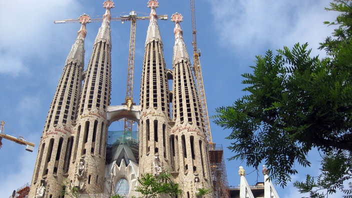 Die Sagrada Família in Barcelona