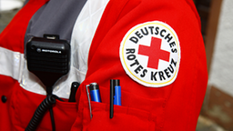 Jacke eines Rettungssanitäters