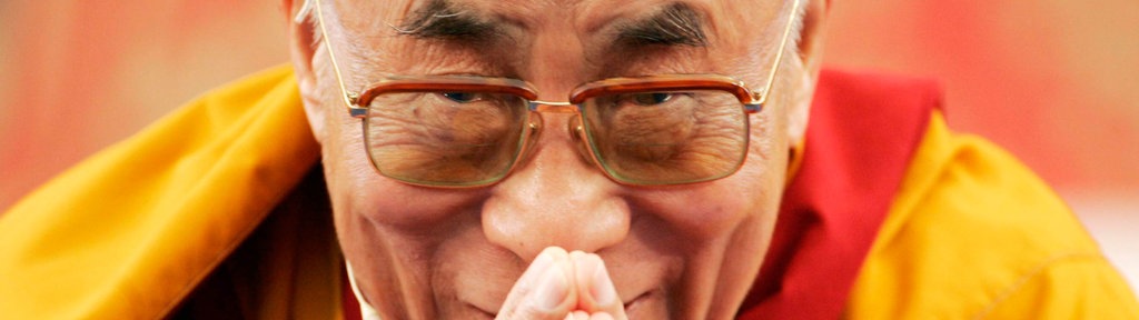 Bild des XIV. Dalai Lama.