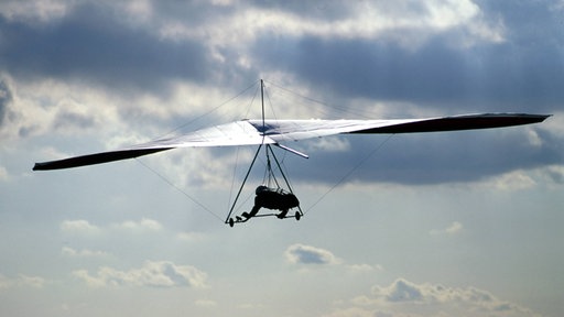 Drachenflieger in der Luft